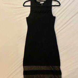 LEITH Black Bodycon dress